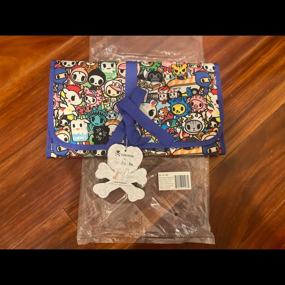 NWT JuJuBe x tokidoki changing pad in the Iconic 2.0 print
